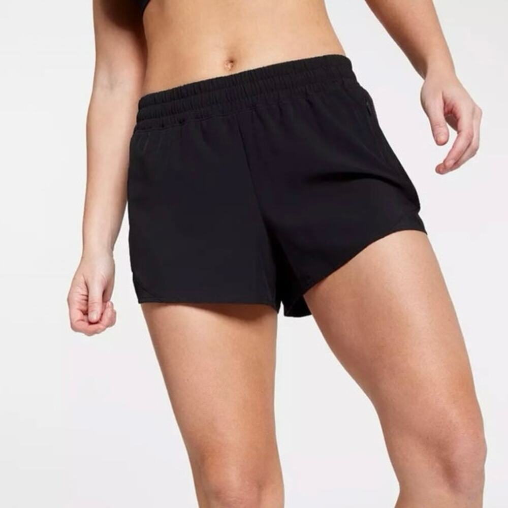 CALIA Women's Mid Rise Infinity Run short black size xxl